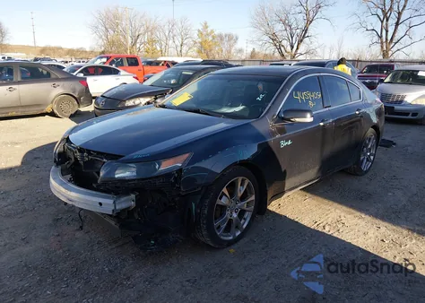2013 Acura Tl 3.7 из США, поврежденный, VIN 19UUA9F71DA800346